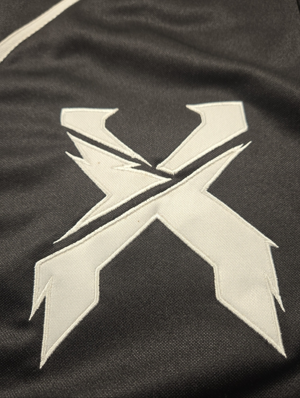 Excision Headbanger Baseball Jersey Black & White Size XL - Picture 4 of 12